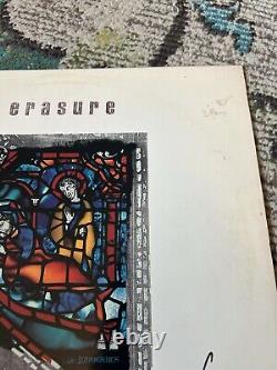 Erasure The Innocents SIGNED 12 vinyl Lp Depeche Mode New Order RECORD andy