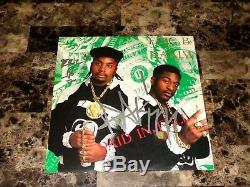 Eric B. & Rakim Signed Autographed Paid In Full Vinyl LP Record Rap Hip Hop COA