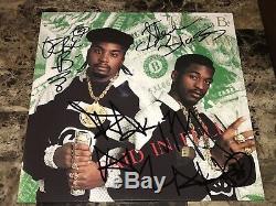 Eric B. & Rakim Stevie Blass Signed Autographed Paid In Full Vinyl LP Record Rap