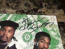 Eric B. & Rakim Stevie Blass Signed Autographed Paid In Full Vinyl LP Record Rap