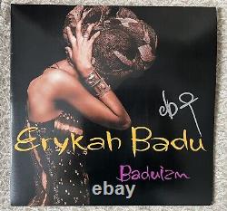 Erykah Badu Vinyl Record Signed Autograph W Proof