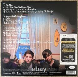 FALL OUT BOY SIGNED INFINITY ON HIGH VINYL RECORD PATRICK STUMP + ANDY withJSA COA
