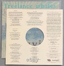 FREELANCE WHALES Diluvia MOM + POP LP Rare Indie Rock Signed Autographed EX