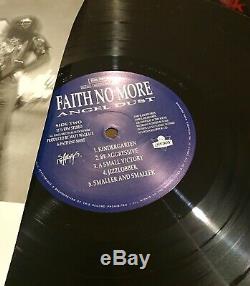Faith No More Angel Dust Signed Original Press Lp Vinyl Mike Patton Autographed