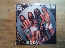 Faith No More From Out Of Nowhere SIGNED 12 PICTURE DISC Vinyl Record LASPX24