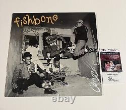 Fishbone Signed Self Titled Ep Vinyl Record Angelo Moore +3 Jsa Coa