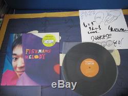 Fishmans Melody Japan 12 inch Single Vinyl with Signed Sheet Fold Poster