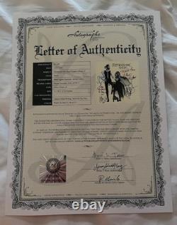 Fleetwood Mac Rumours Album ALL 5 Band Members Hand-Signed LP COA Stevie Nicks