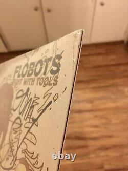 Flobots? - Fight With Tools RED & BLUE CORNETTO Vinyl Record 2 LP SIGNED /200