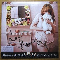 Florence Welch Signed Rabbit Heart 7 UK Vinyl Single PROOF JSA COA The Machine