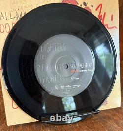 Foo Fighters All My Life 7 Vinyl Signed -Dave Grohl-Taylor Hawkins JSA