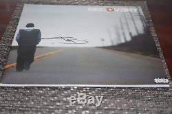 Framed Eminem Signed Autographed Recovery Vinyl LP Record