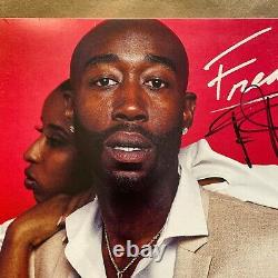 Freddie Gibbs Freddie Signed Pink Vinyl Record 12 LP Esgn Autograph Rare