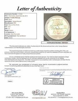Freddie Mercury Queen Authentic Signed News Of The World Vinyl Album JSA BB41824