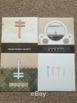 Frightened Rabbit 7 Vinyl Singles Box Twilight Sad National Signed By Scott