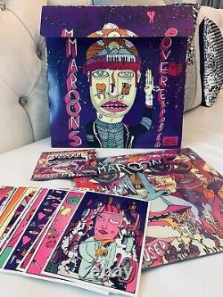 Fully Signed / Managment. Maroon 5. Overexposed. Vinyl Record Box Set #2/1000