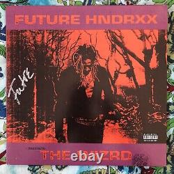 Future Hndrxx The Wizrd / Split Orange Purple 2LP Vinyl Record Rap SIGNED