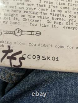 GG Allin RARE Vinyl LP R@PE NM Autographed GG Costes & Suckdog