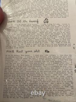 GG Allin RARE Vinyl LP R@PE NM Autographed GG Costes & Suckdog