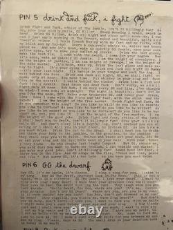 GG Allin RARE Vinyl LP R@PE NM Autographed GG Costes & Suckdog