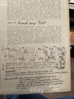 GG Allin RARE Vinyl LP R@PE NM Autographed GG Costes & Suckdog