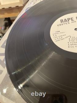 GG Allin RARE Vinyl LP R@PE NM Autographed GG Costes & Suckdog