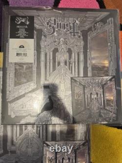 GHOST Skeleta Vinyl LP + AUTOGRAPHED SIGNED Papa V IN HAND Perpetua Card