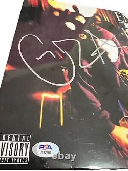 GZA SIGNED ENTER THE WU 36 CHAMBERS Vinyl Record WU TANG CLAN Psa Hologram