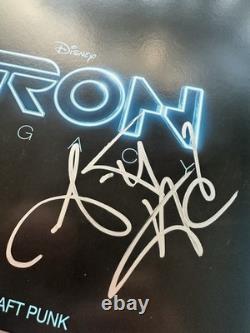 Garrett Hedlund Signed Tron Legacy Vinyl Record Lp Movie Soundtrack Jsa Coa