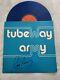Gary Numan. Tubeway Army. 1st Album, Bega 4 Blue Vinyl. Signed On Front Cover