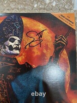 Ghost Hunter's Moon Limited Edition Red 7 Vinyl SIGNED by Papa Emeritus