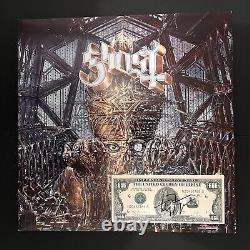 Ghost Impera Vinyl Record & Signed Autograph Note Tobias Forge Very Rare