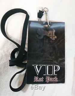 Ghost Rats VIP tour Vinyl 7 record ticket lanyard SIGNED Cardinal Copia PAPA BC