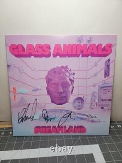 Glass Animals Band Signed Dreamland Album Glow-in-the-dark Vinyl Record