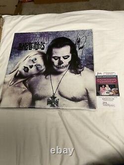 Glenn Danzig Signed'skeletons' Vinyl Album Record Lp Misfits Jsa Coa