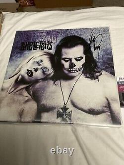 Glenn Danzig Signed'skeletons' Vinyl Album Record Lp Misfits Jsa Coa
