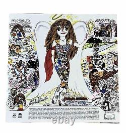 Gloria Trevi Signed Tu Angel De La Guarda Vinyl Record Album Lp Jsa Coa