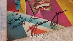 Grace Jones Do Or Die Autographed Signed Autograph Is1008 Island Vinyl Lp Record