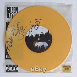 Green Day Signed Jesus Of Suburbia 10 Vinyl Record Rare Autographed Billie Joe