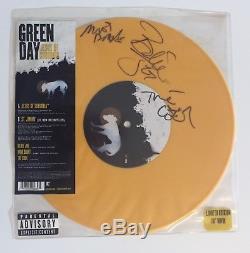 Green Day Signed Jesus Of Suburbia 10 Vinyl Record Rare Autographed Billie Joe