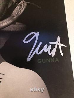 Gunna Signed Autograph Drip Harder Vinyl Album Record Jsa Coa Rap LIL Baby