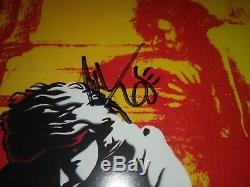 Guns N Roses 5X Signed Autographed, 2 Vinyl Record Album COA Rose Slash Dizzy