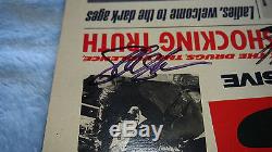 Guns N Roses Signed Lies 1988 Aussie First Press LP Vinyl Record OOP Slash Adler