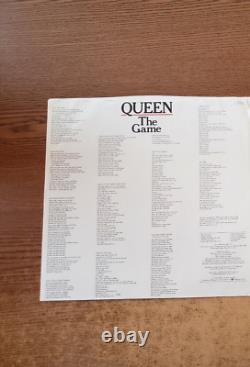 HAND SIGNED FREDDIE MERCURY 1980 VG++ Queen The Game 513 LP33