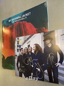 HAND-SIGNED My Morning Jacket Waterfall II Spotify Yellow Vinyl x/1000 Copies