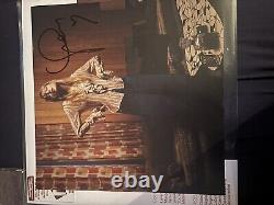 HAND SIGNED Taylor Swift Midnights Blood Moon Marbled Vinyl Autograph Insert