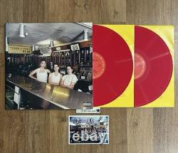 Haim Women in Music Part 3 Red vinyl record Signed Postcard New 2xLP rare