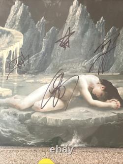 Halestorm Everest Opaque Hot Pink Vinyl with SIGNED COVER BY BAND- IN HAND