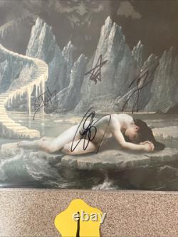 Halestorm Everest Opaque Hot Pink Vinyl with SIGNED COVER BY BAND- IN HAND