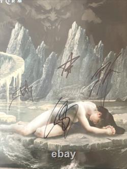 Halestorm Everest Opaque Hot Pink Vinyl with SIGNED COVER BY BAND- IN HAND